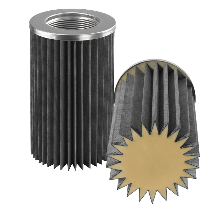 852-924-TI Filtration Group 852924TI08 V4A Antistatik FG Toz Filtre - Görsel 1